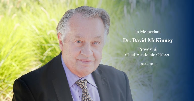 In Memoriam of Dr. David McKinney