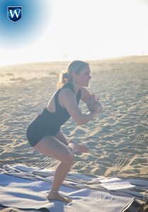 Westcliff University Yoga Club Founder, Claire Crouch