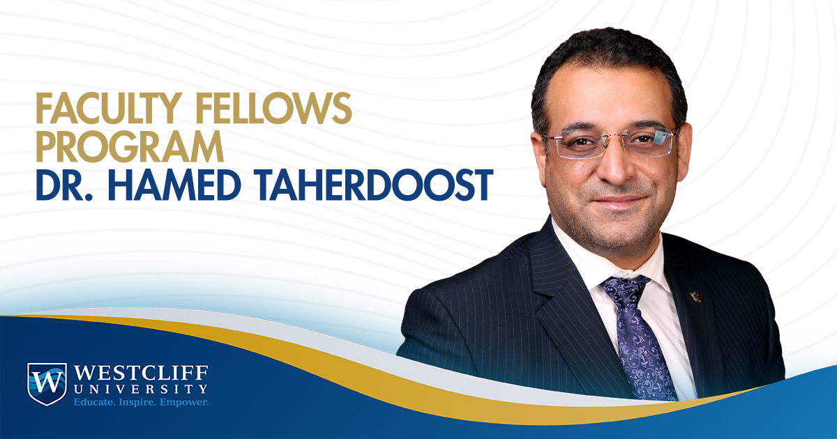 Faculty Fellows - Dr. Hamed Taherdoost-Blog Header Image