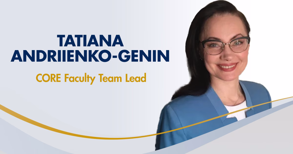 atiana-Andriienko-Genin-CORE-Faculty-Team-Lead-Faculty-Spotlight