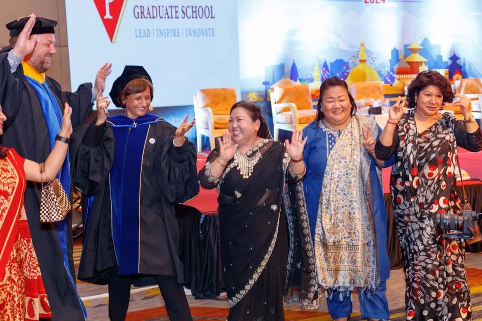Department of Global Education - Affiliate Partnerships - Presidential Graduate School, graduation ceremony