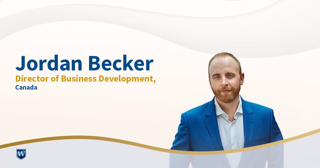 Jordan Becker, Director of Business Development, Toronto, Canada
