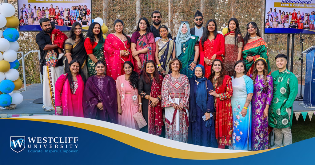 Westcliff University International Food and Culture Festival Blog Post Graphic