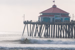Huntington Beach Pier, Westcliff Surf&rsquo;s Defining Week in Huntington Beach, an image of surfers