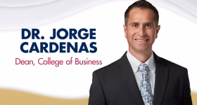 Dr. Jorge Cardenas, Dean of the College of Business at Westcliff University