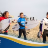 Westcliff University surf team featured on FOX Sports competing in collegiate surfing championships.