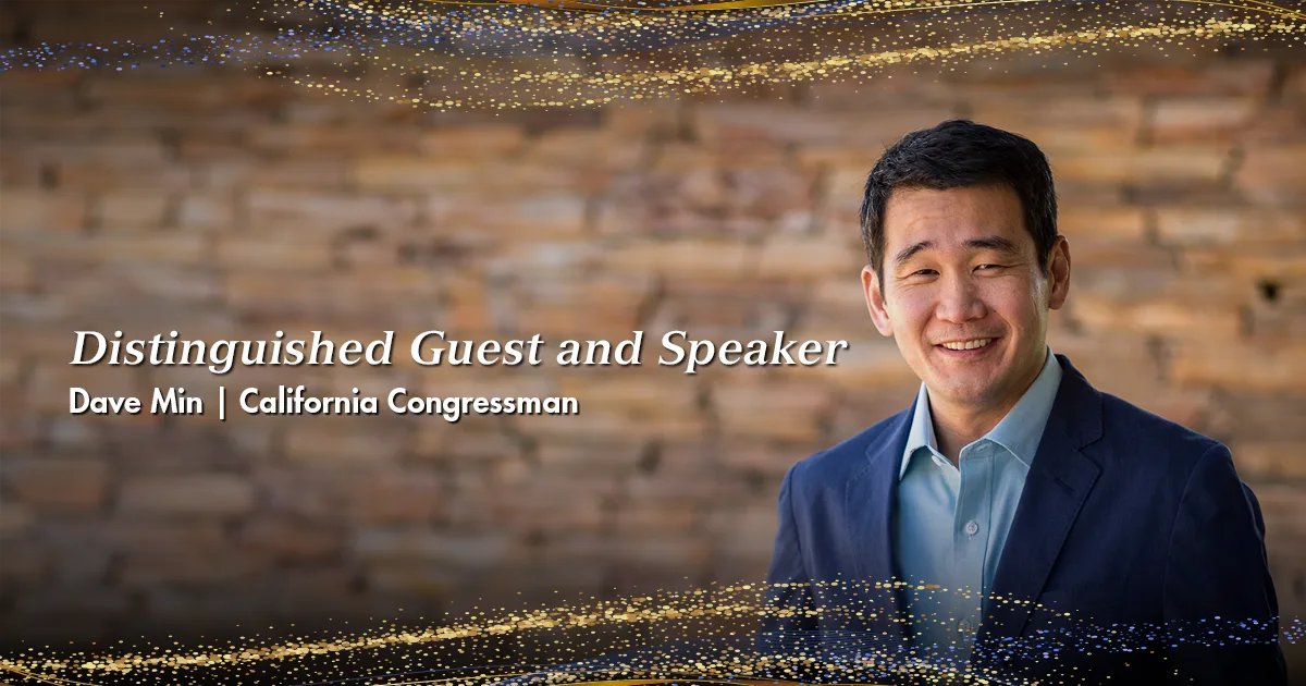 Representative Dave Min to Address Westcliff University’s Class of 2026